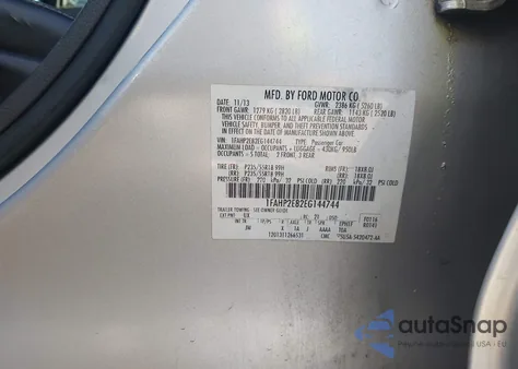 2014 Ford Taurus Sel from USA, damaged, VIN 1FAHP2E82EG144744
